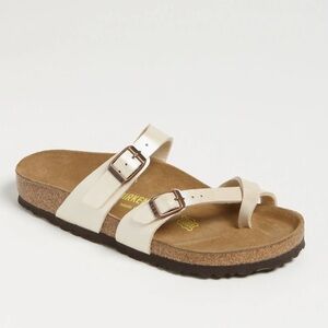 Birkenstock Mayari Birko-Flor Sandal Antique Lace White